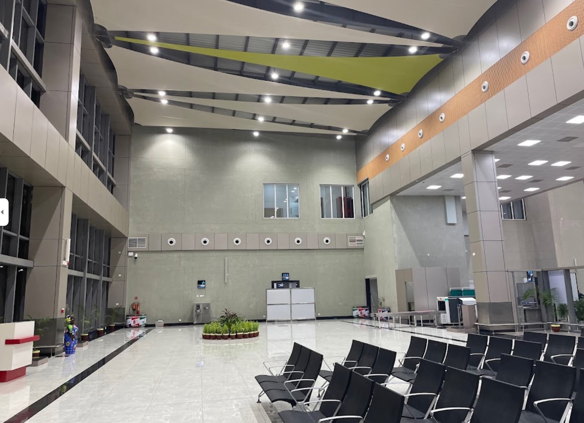 deoghar airport interior