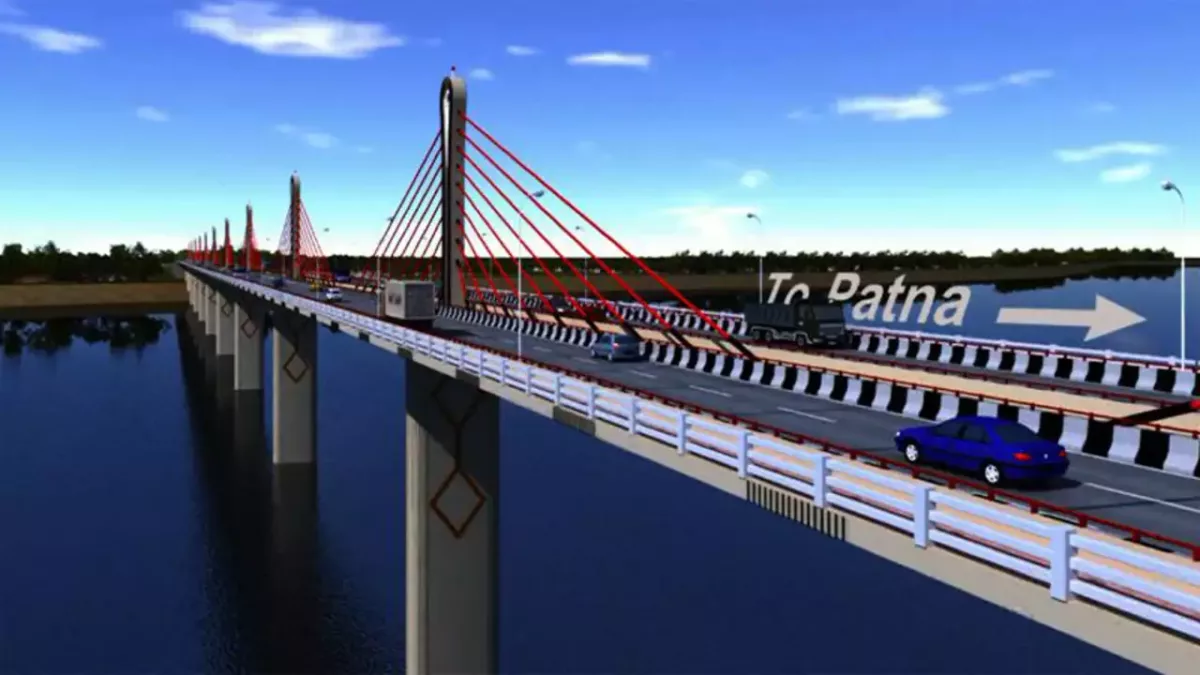 Bihar New Bridge, Ganga New Bridge, Bihar Mega Bridge, Ganga River Mega Bridge