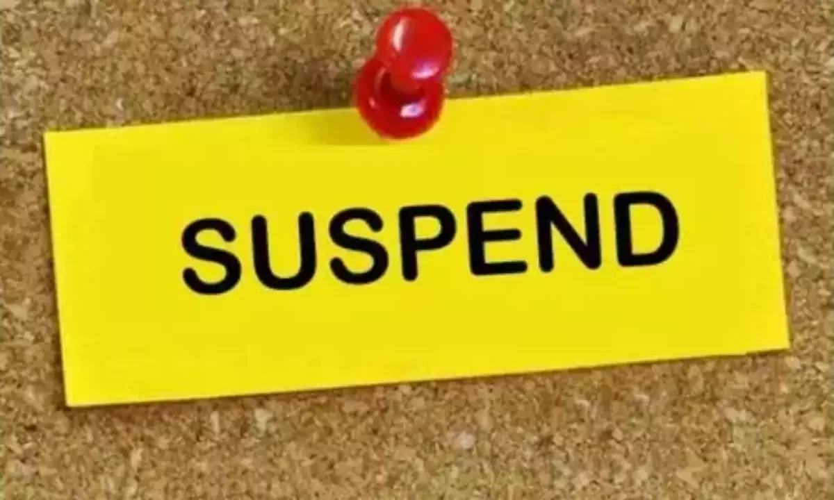 bihar news, bihar suspend news, suspend news