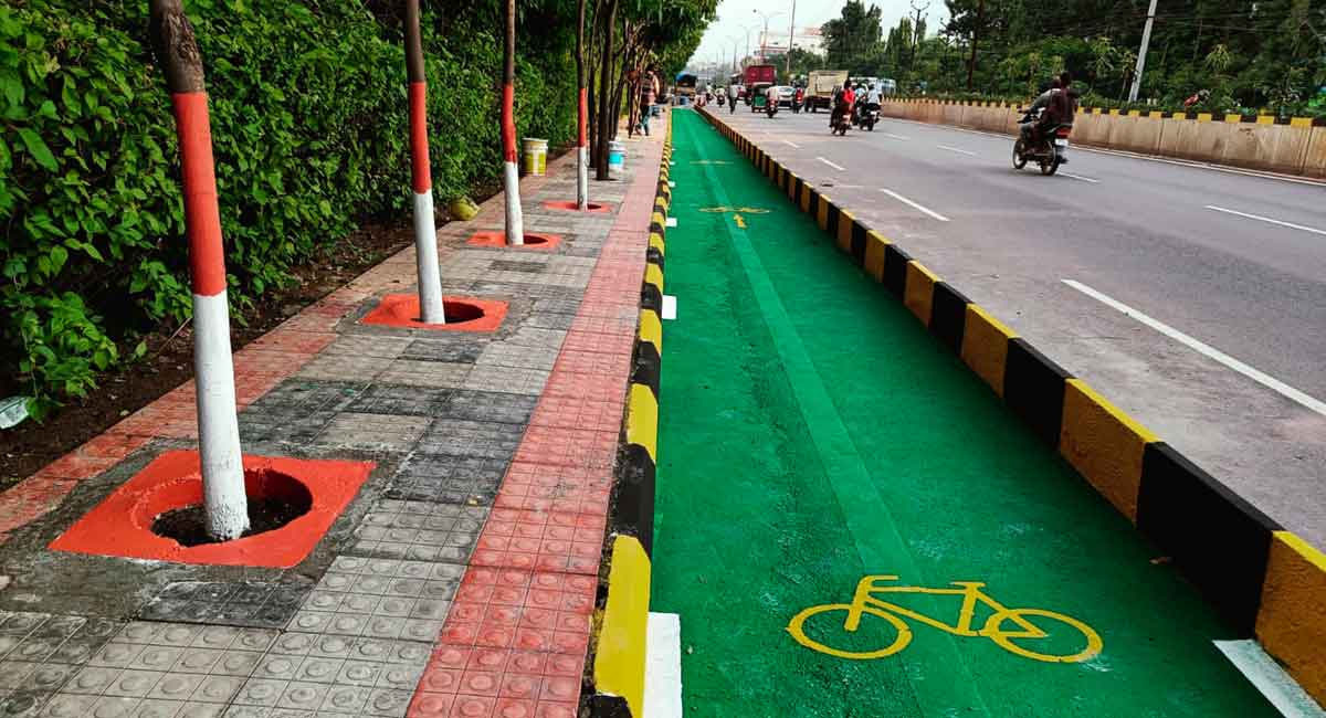 Bhagalpur News, Hi-Tech Bhagalpur, Cycle Track, Bhagalpur Cycle TRack