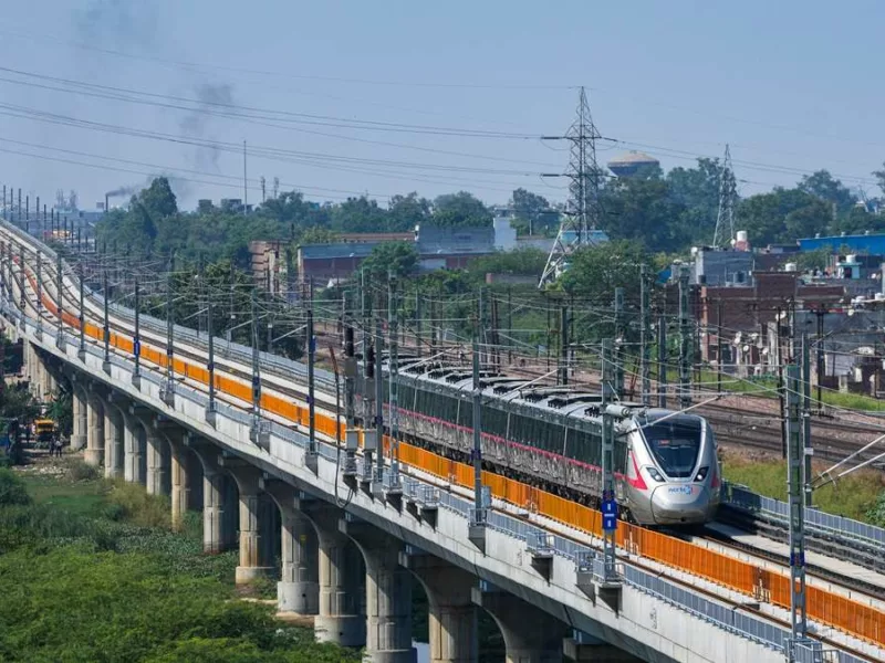 Delhi-Metro Rail Corridor, Rail Corridor