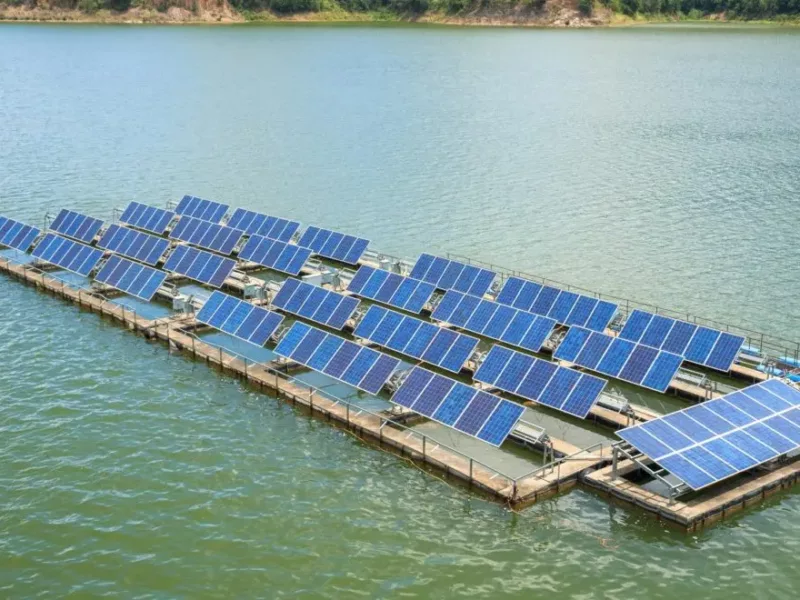 Bihar solar Plant, Bihar Floating Solar Plant, Floating Solar Plant