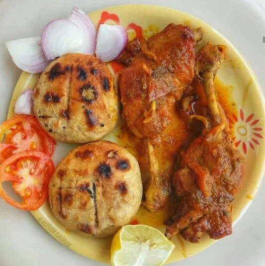 Chicken Litti Dish, Bihar Dish, Chicken Litti, Bihar Chicken Litti