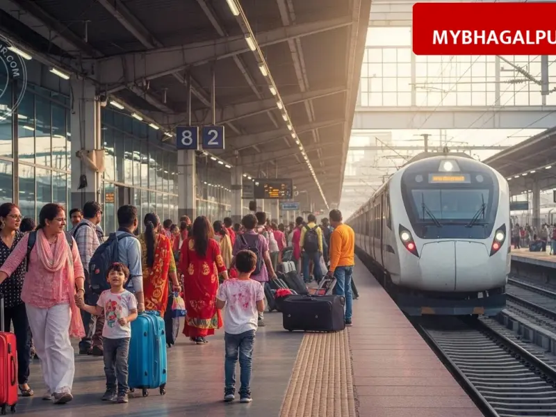 होली में घर आने वालों के लिए खुशखबरी, भागलपुर से दिल्ली और सूरत के लिए चलेगी स्पेशल ट्रेन