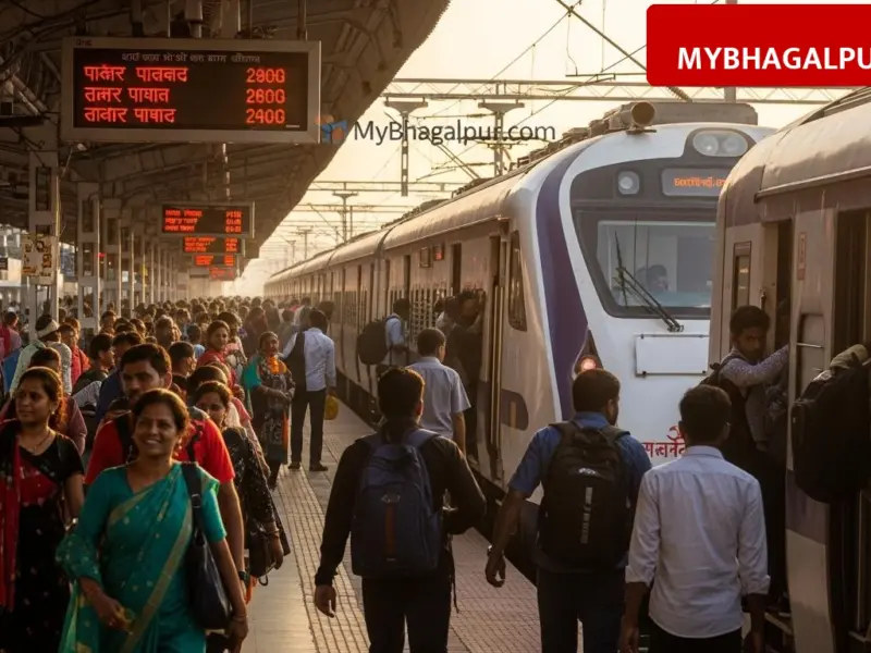 Bhagalpur के यात्रियों के लिए खुशखबरी, लोकल ट्रेनों की रफ़्तार बढ़ी और सीटें भी 30% ज्यादा