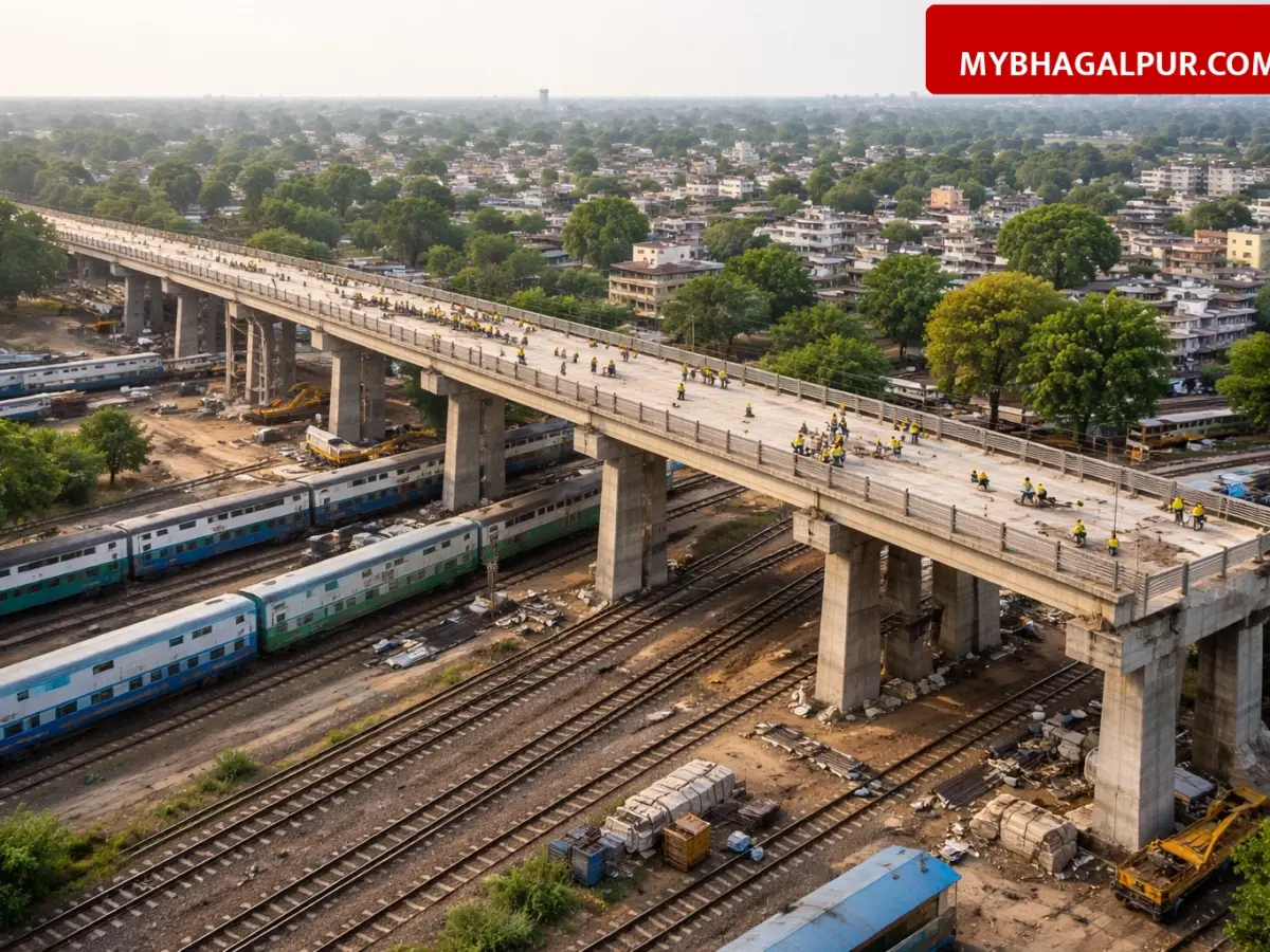 भागलपुर में बौंसी रेलवे ओवर ब्रिज को मिली रेलवे की मंजूरी, 2027 तक बनकर होगा तैयार