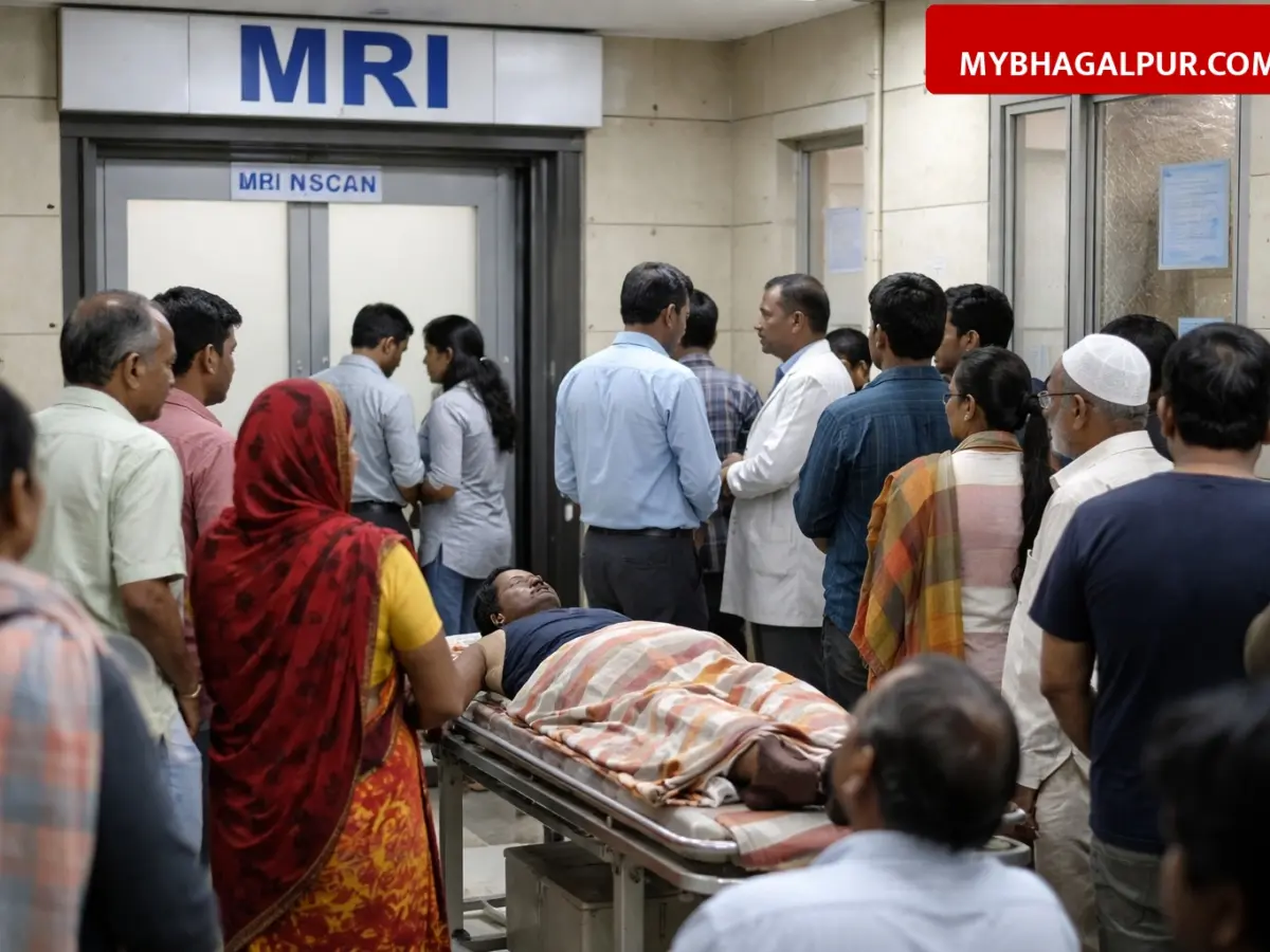 भागलपुर JLNMCH में 12 दिनों से MRI जांच सेवा ठप, प्रशासन ने ईरान-अमेरिका युद्ध वाले तर्क को बताया संदिग्ध