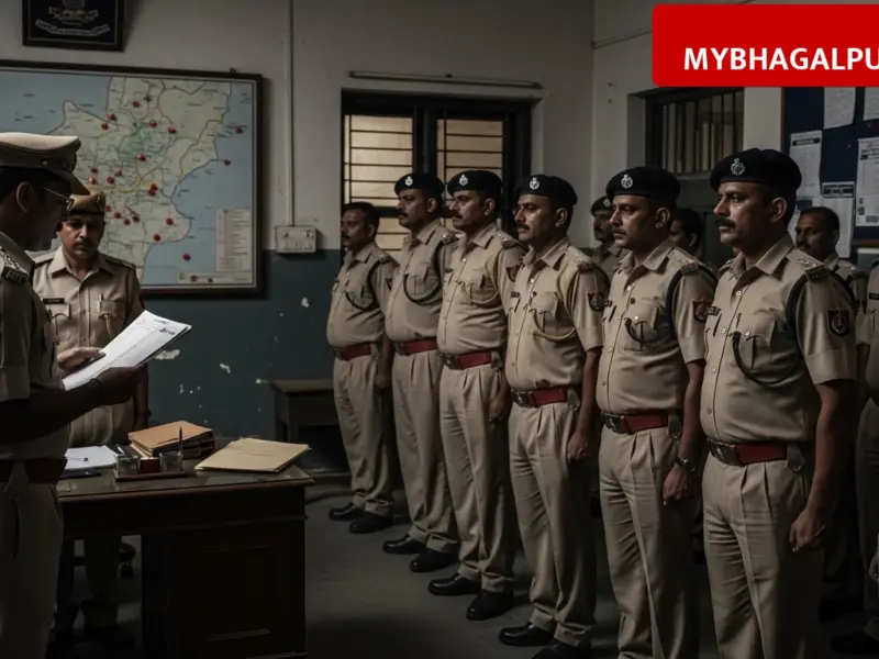 भागलपुर पुलिस का नया फरमान, थानों में अब हर दिन होगा रोल कॉल, अपराधियों की बढ़ी निगरानी