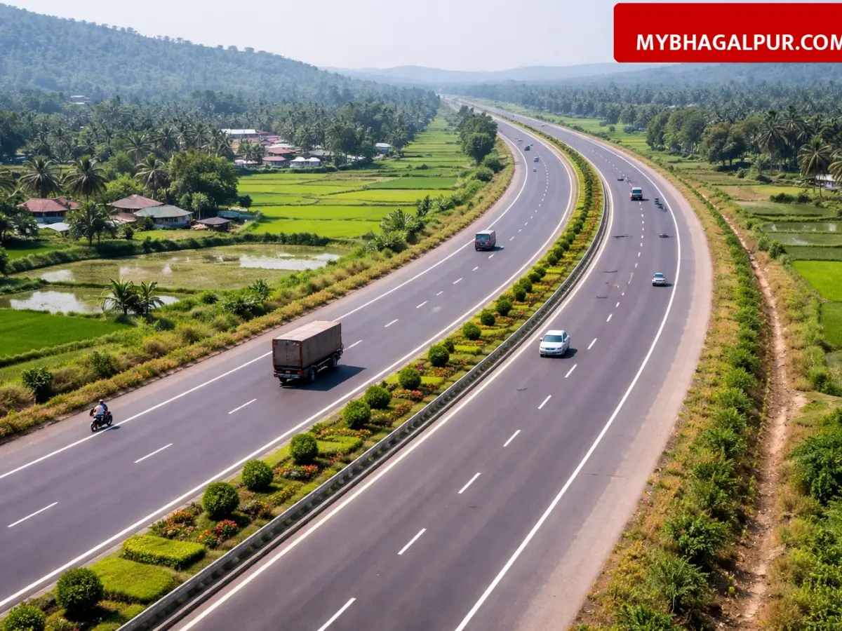 भागलपुर से झारखंड जाना होगा आसान, 18 किलोमीटर लंबी सड़क बनेगी फोरलेन, 101 करोड़ का आएगा खर्च