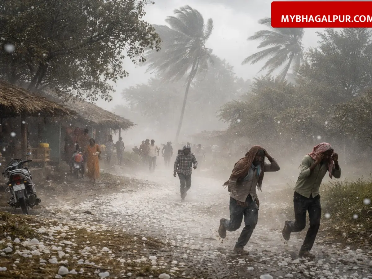 बिहार में मौसम का ऑरेंज अलर्ट, 20 और 21 मार्च को तेज आंधी के साथ गिरेगा ओला