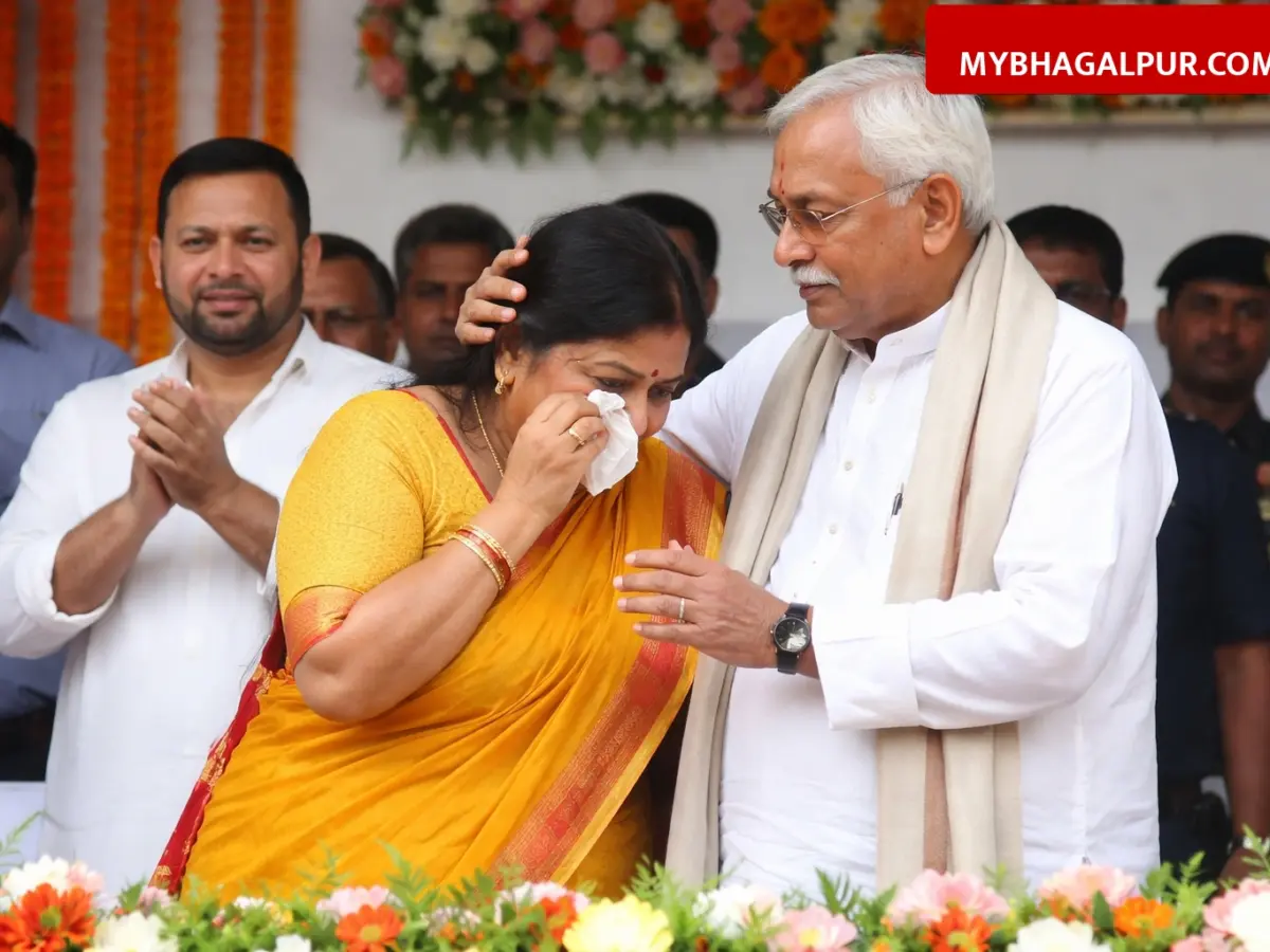 पूर्णिया में CM नीतीश की यात्रा में भावुक हुईं मंत्री लेसी सिंह, मंच से बोलीं कृष्ण बनकर आए हैं मुख्यमंत्री