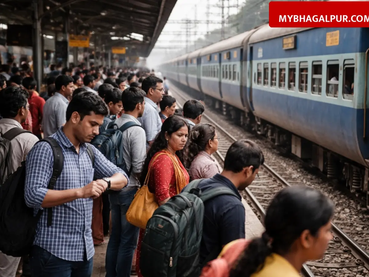 दुमका-पटना एक्सप्रेस की लेटलतीफी से यात्री परेशान, 6 घंटे तक की देरी से चल रही ट्रेन