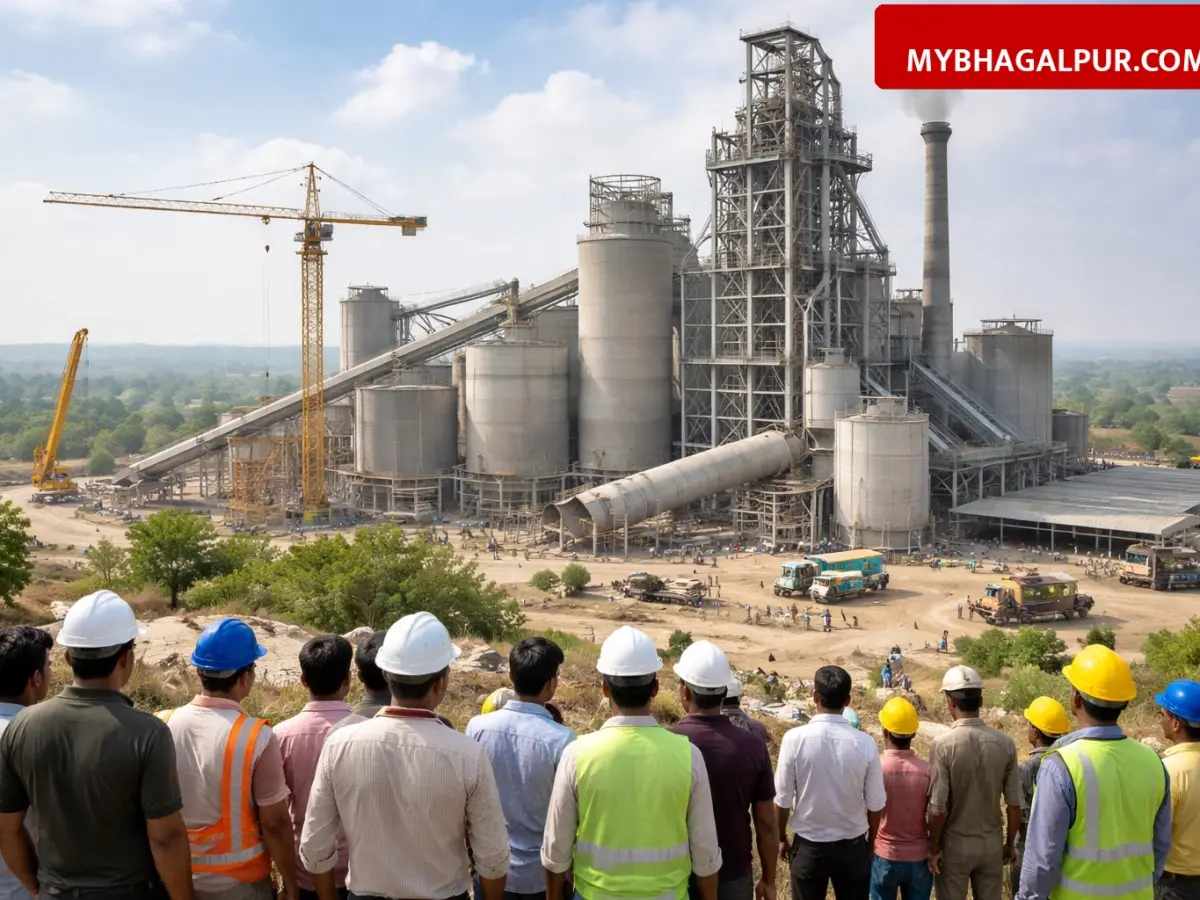 UltraTech Cement लगाएगी बांका में बड़ी फैक्ट्री, 1000 करोड़ का निवेश और सैकड़ों लोगों को मिलेगा रोजगार