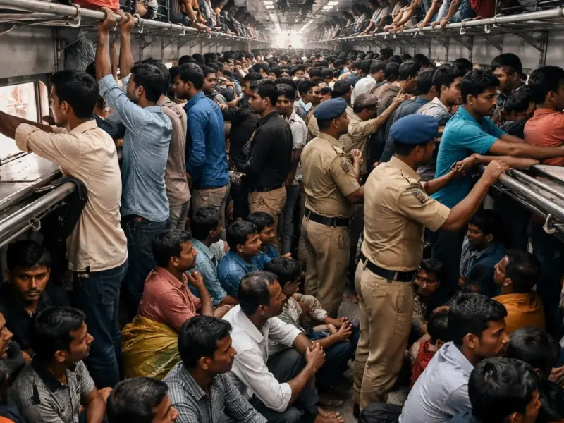 Vikramshila Express में पैर रखने की जगह नहीं, 400 की सीट पर चढ़े 1000 यात्री, प्रशासन ने उठाया कड़ा कदम