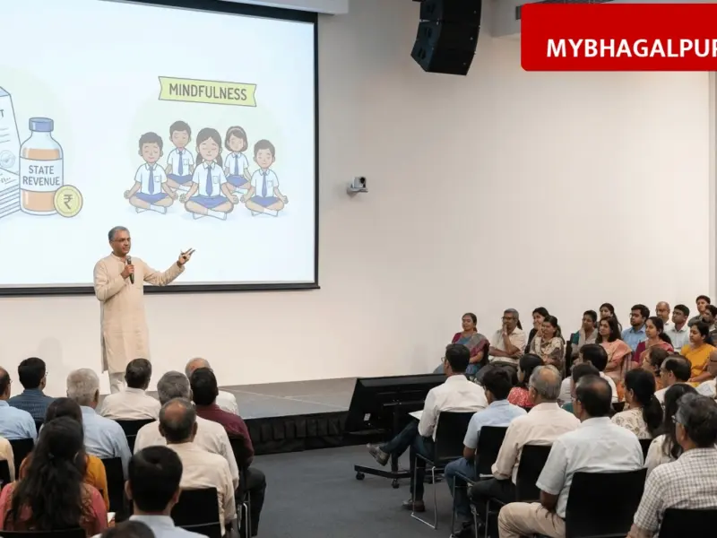 अवध ओझा का शराबबंदी पर बड़ा बयान: राजस्व के लिए शराब बेचें पर स्कूलों में बच्चों को सिखाएं ध्यान