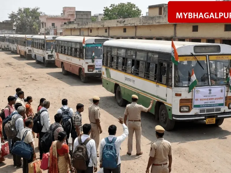 Bhagalpur Bus Update: भागलपुर से 70 बसें चुनाव ड्यूटी के लिए असम रवाना, लोकल रूट पर यात्रियों की बढ़ेगी परेशानी