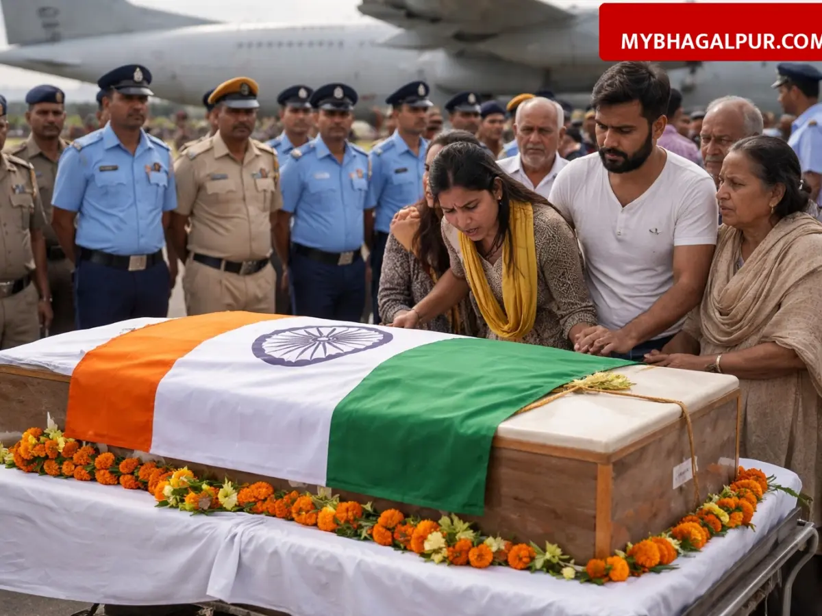 ईरान-इजराइल जंग में मारे गए भागलपुर के इंजीनियर का शव 20 दिन बाद पहुंचा पटना, कल होगा अंतिम संस्कार