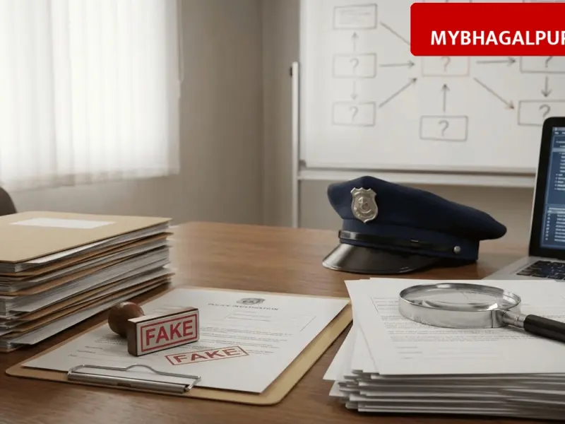 भागलपुर में फर्जी शपथ पत्र कांड का बड़ा खुलासा, पुलिस ने 90 दिन की जांच के बाद नेटवर्क को किया बेनकाब