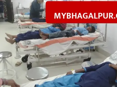 भागलपुर में मिड-डे मील खाने से 15 बच्चों की तबीयत बिगड़ी, सदर अस्पताल में कराया गया भर्ती