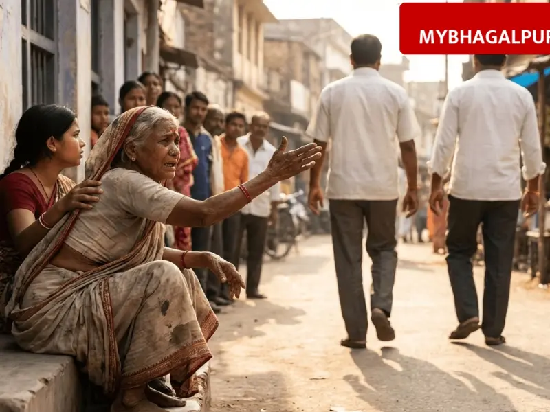 कटिहार में बुजुर्ग महिला से बड़ी ठगी, पुलिस बनकर आए बदमाशों ने हड़पा 9 भर सोना